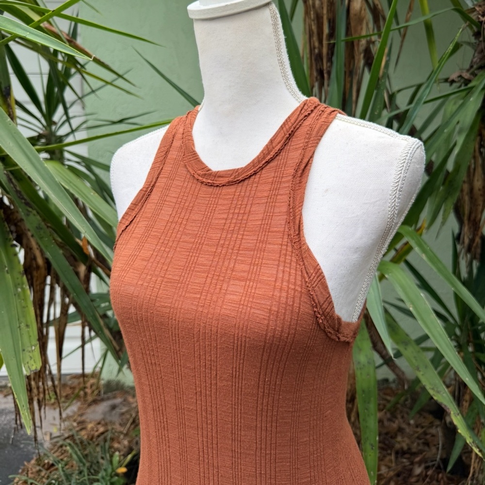 Terracotta Rust Tank Top Pilcro Anthropologie